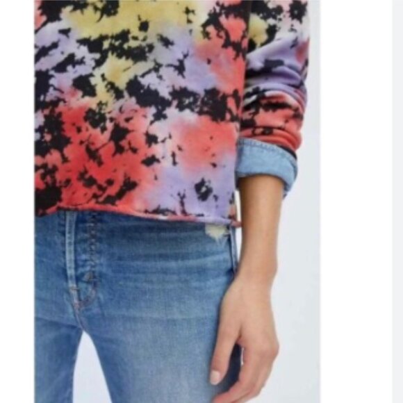 Anthropologie Letluv Tie Dye Zoey‎ Pullover Sweatshirt XS - Picture 5 of 13